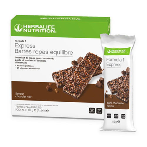 Barres repas équilibre Formula 1 Express saveur chocolat noir